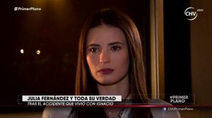 Julia Fernández rompió el silencio y reveló detalles del accidente que tuvo con Ignacio Lastra