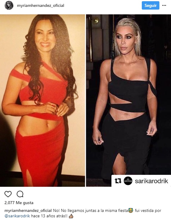 Myriam Hernández instagram