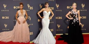 Los mejores vestidos de la alfombra roja de los Premios Emmys 2017