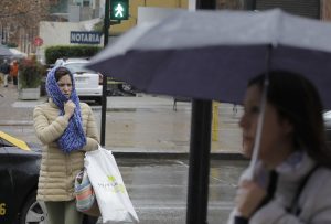 ¿Lluvias primaverales en Santiago?