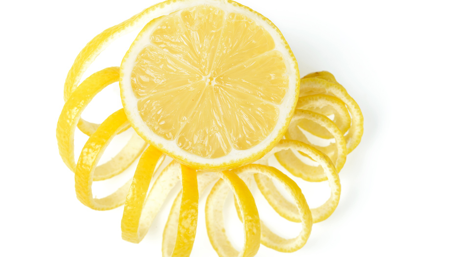 Cáscara de limón con efecto adelgazante.
