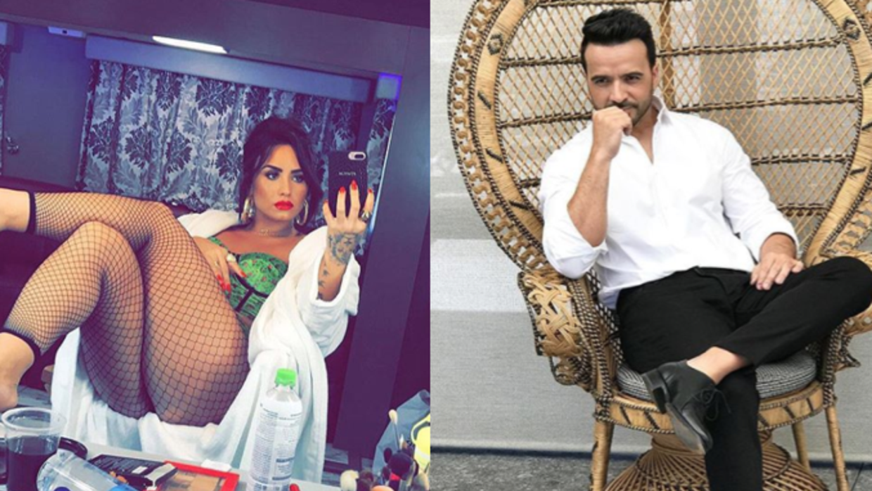 Los misteriosos mensajes entre Luis Fonsi y Demi Lovato