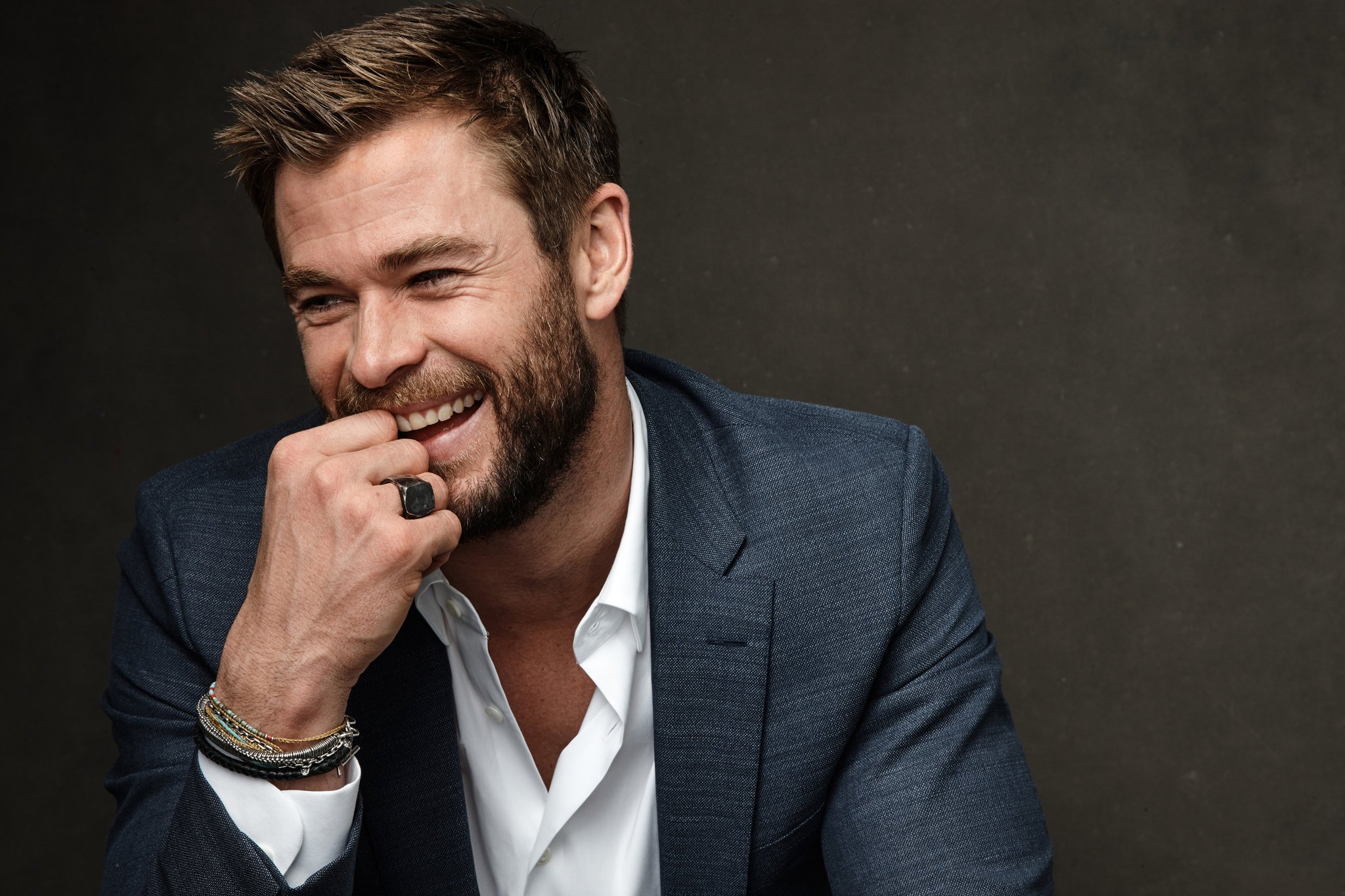 ¡Lo amamos! Mira la tierna foto de Chris Hemsworth junto a sus hijos