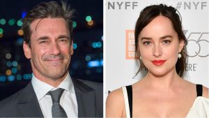 Dakota Johnson y Jon Hamm estarían teniendo un romance