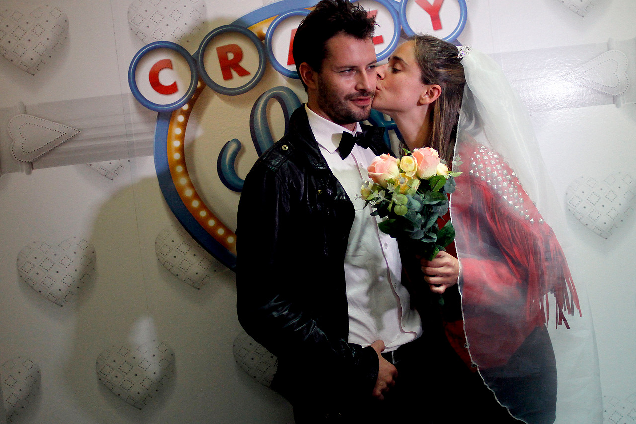 Marcela del Valle y José Palma