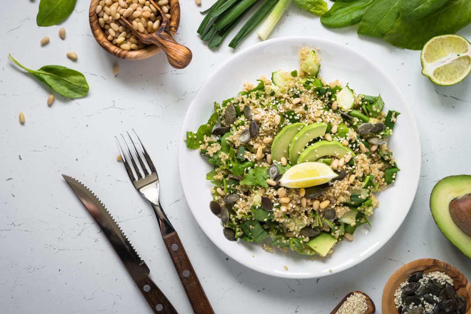 Ensalada de quinoa