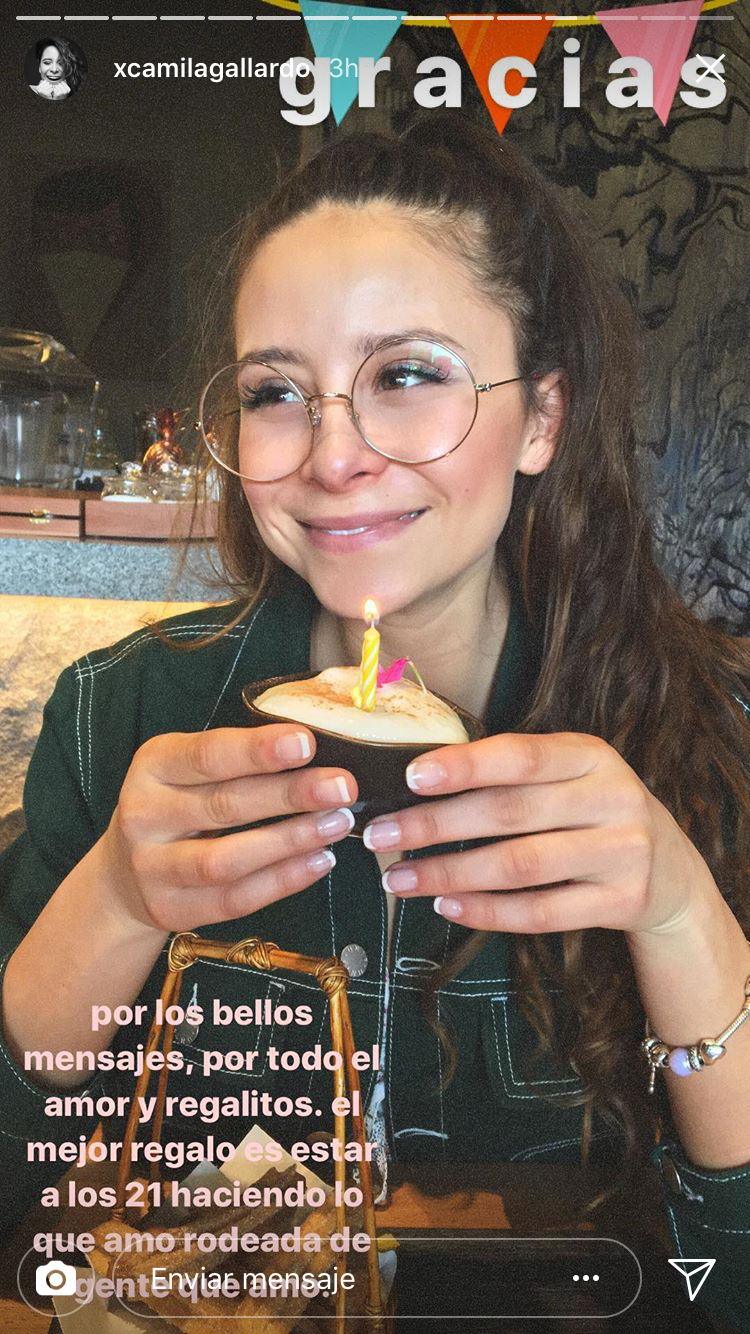 Camila Gallardo instagram