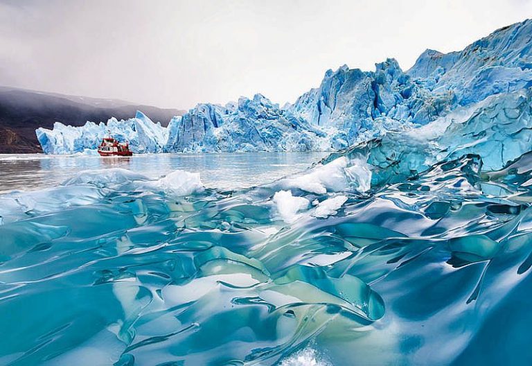 Impresionantes imágenes revelan un gran desprendimiento de hielo del ...