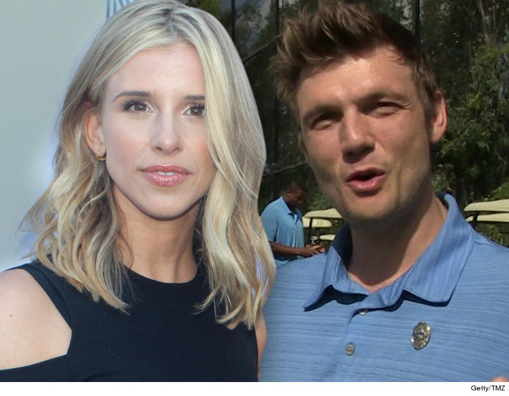 Melissa Schuman y Nick Carter