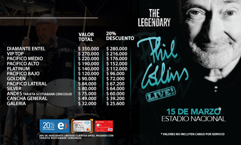 Phil Collins Chile