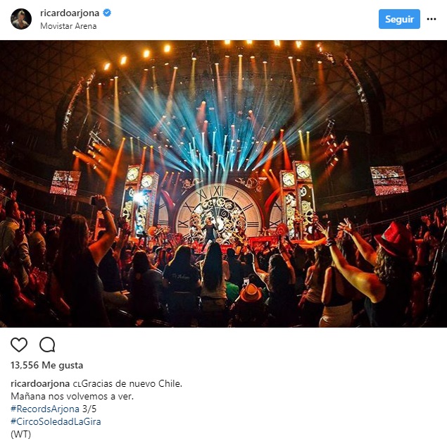 Ricardo Arjona concierto