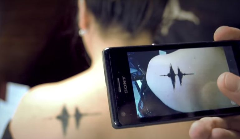 Tatuaje con sonido