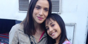 Rocío Toscano revela una imagen inédita de "Amanda"