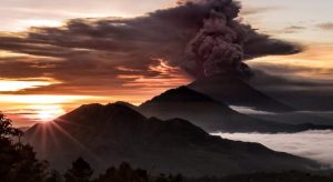 Así ha sido la actividad del volcán Agung en Bali