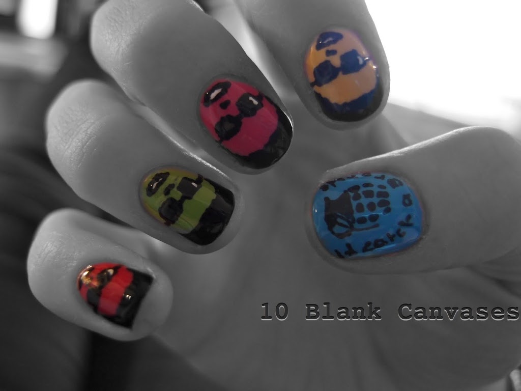 Bruno Mars manicure