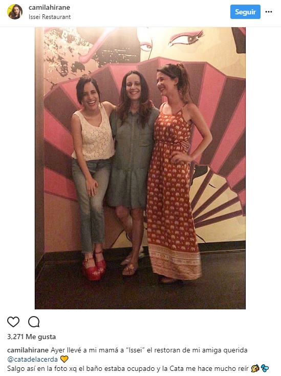 Camila Hirane instagram