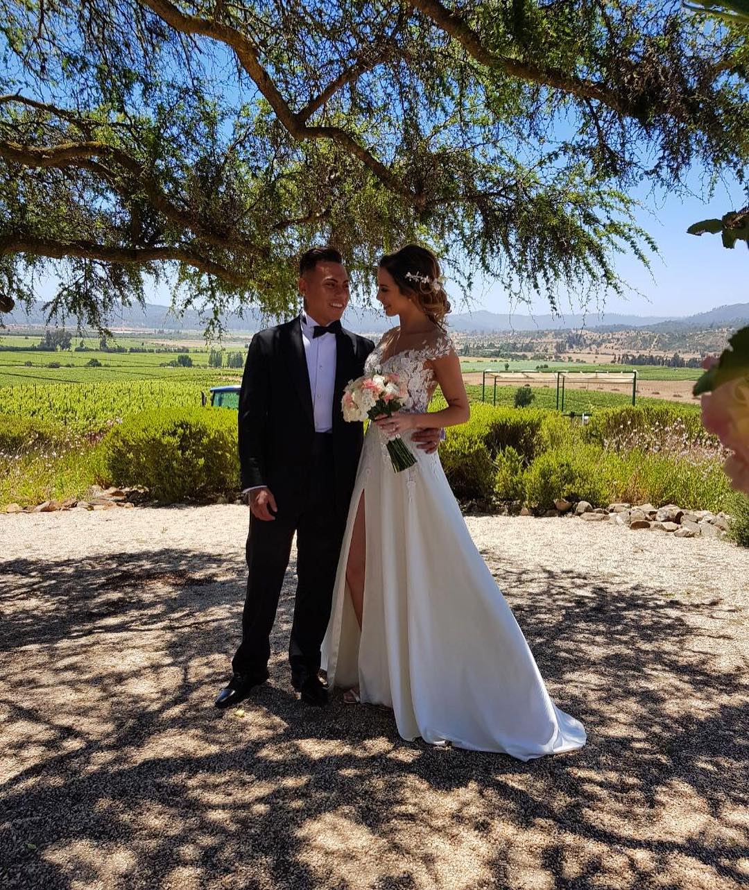 Daniela Colett y Edu Vargas matrimonio