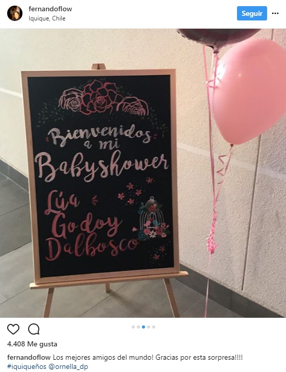Fernando Godoy baby shower