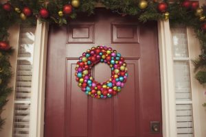 #DecoraciónNavideña Coronas creativas y diferentes para darle un toque navideño a tu hogar