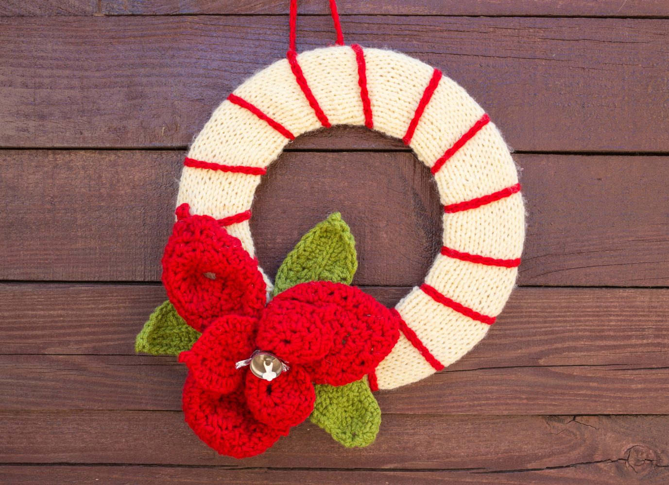 Decoración navideña lana