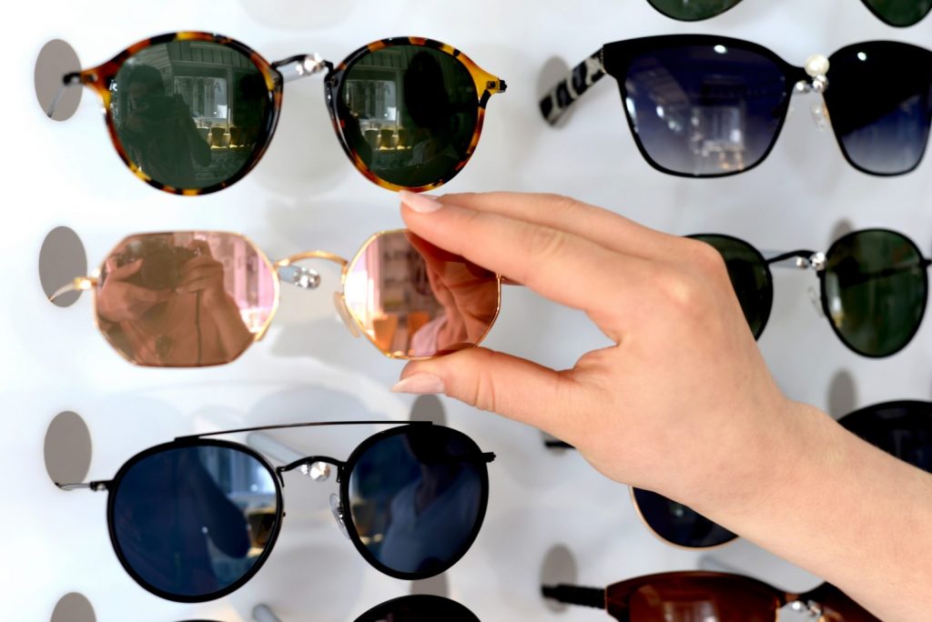 colores de lentes de sol