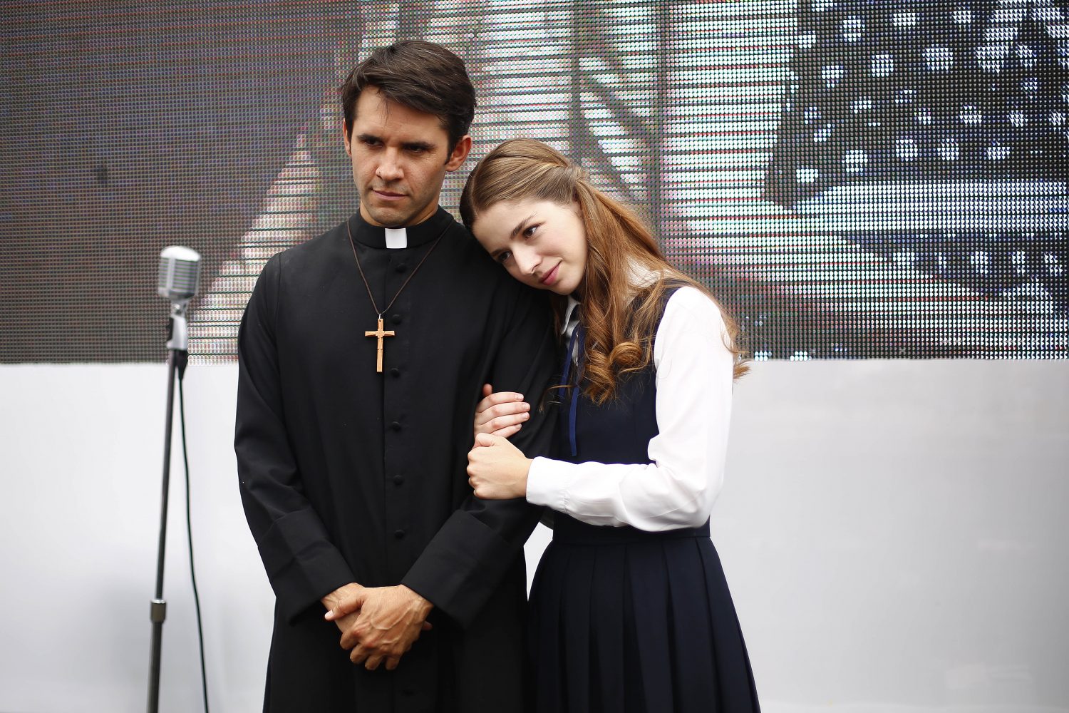 Mario Horton y Mariana di Girolamo 