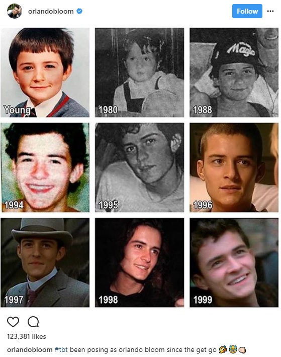 Orlando Bloom instagram