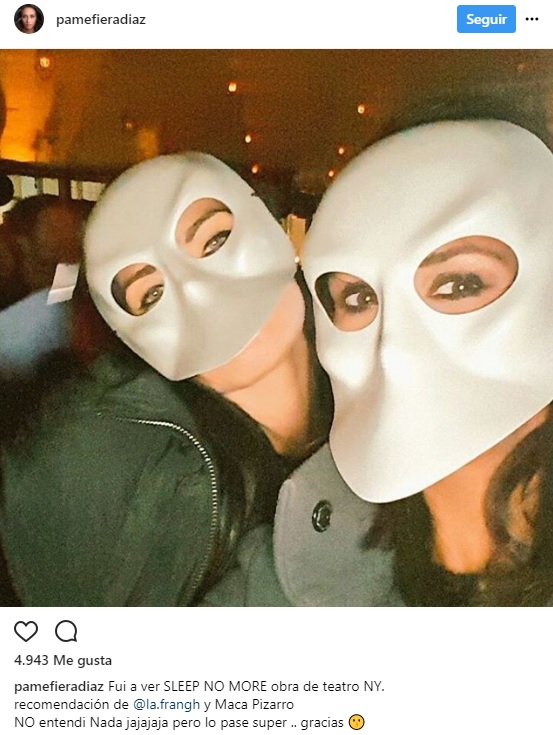 Pamela Diaz vacaciones