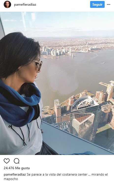 Pamela Diaz vacaciones