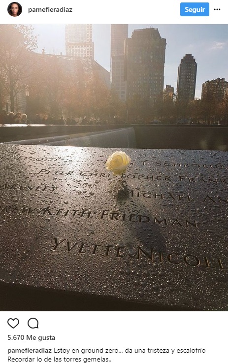 Pamela Diaz vacaciones