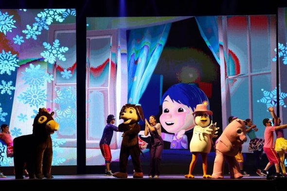 Perro chocolo navidad