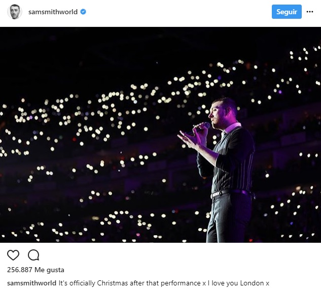 Sam Smith instagram