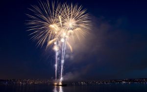 ¡Año nuevo! Conoce los puntos en los que se lanzaran fuegos artificiales en Chile