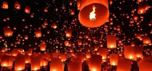 Advierten los peligros de los "globos de los deseos"