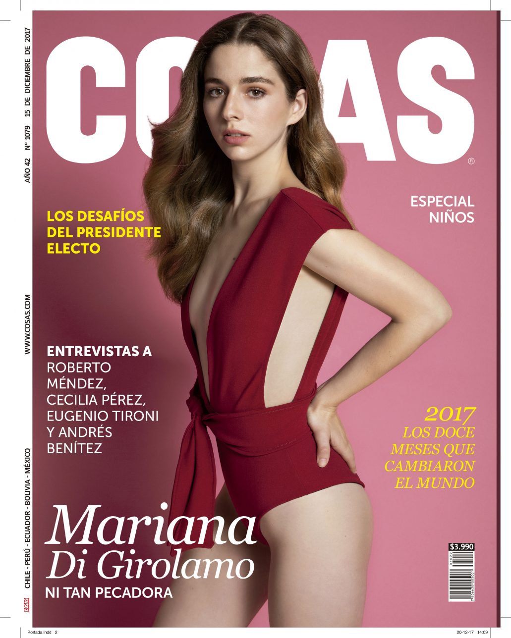 Mariana di Girolamo revista Cosas