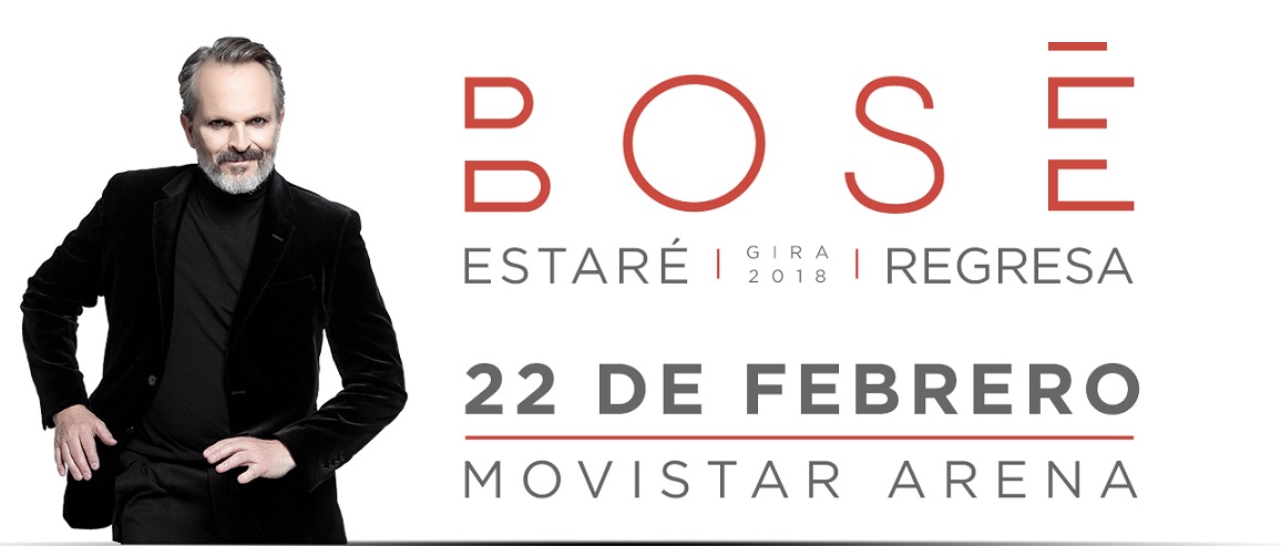 Miguel Bose movistar arena