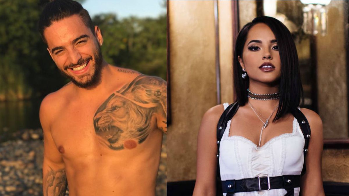 Becky G sorprende al publicar antigua foto junto a Maluma