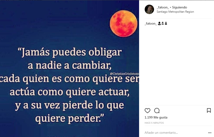 Faloon Larraguibel instagram