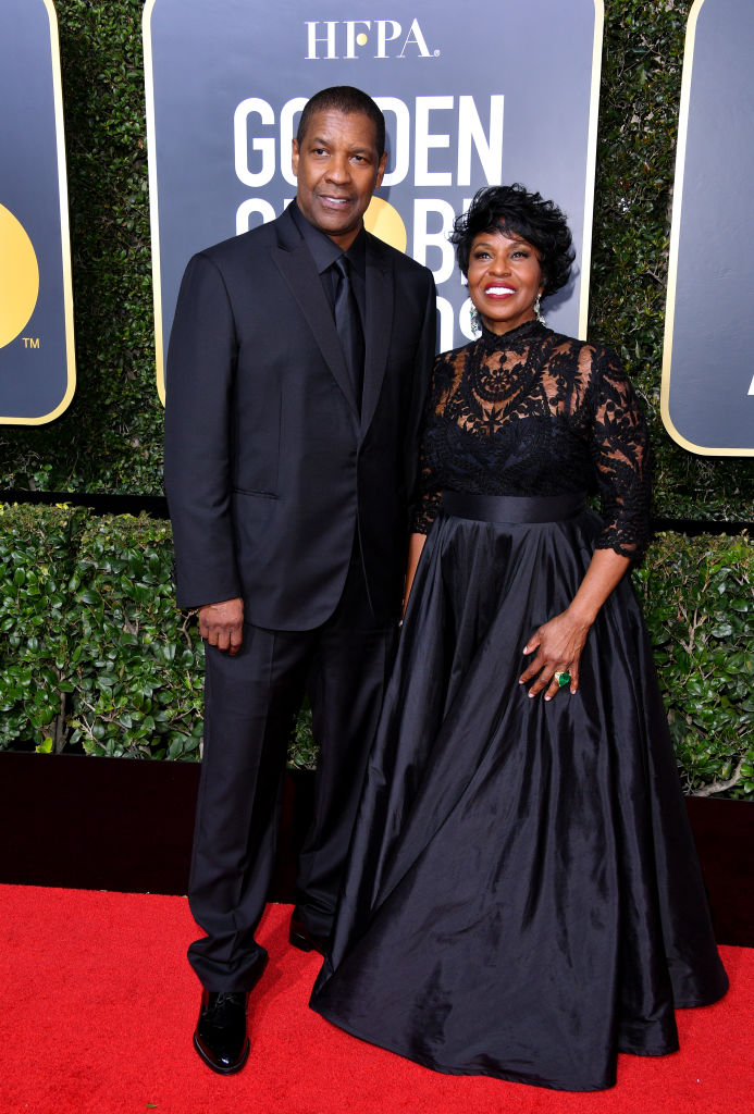 Denzel Washington y su esposa Pauletta
