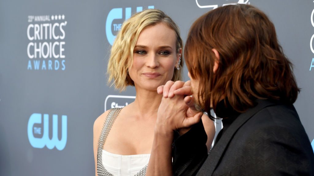 ¡Amor en Hollywood! Diane Kruger y Norman Reedus hicieron su debut oficial como pareja en la alfombra roja