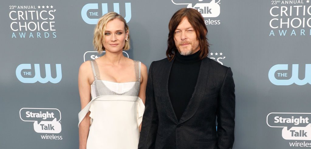 Diane Kruger y Norman Reedus