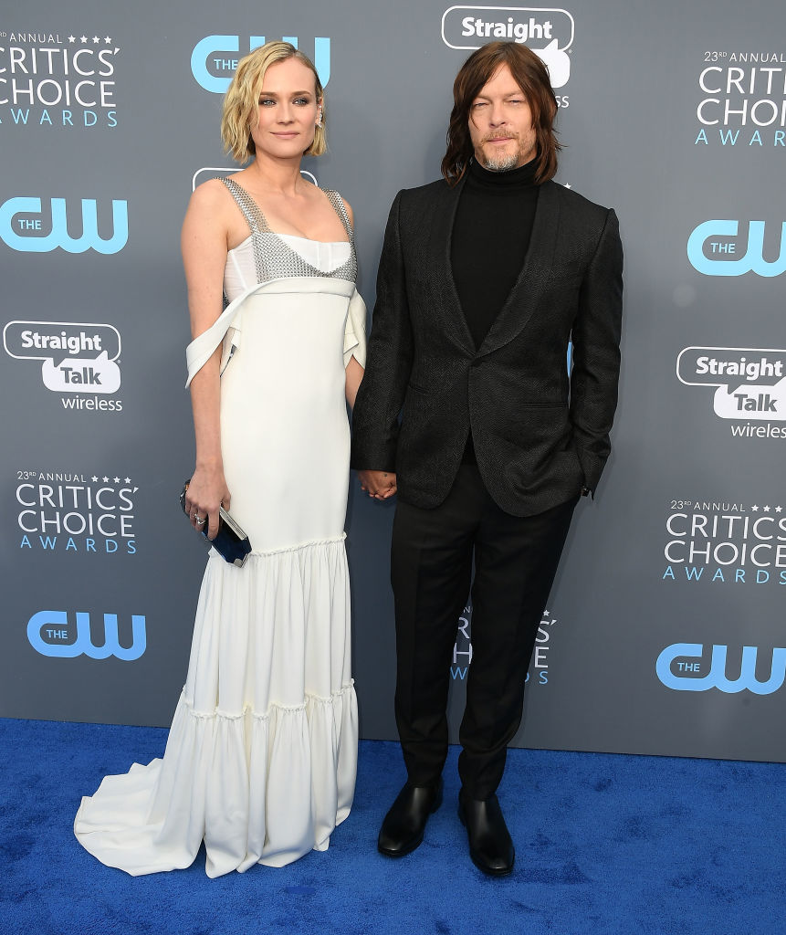 Diane Kruger y Norman Reedus