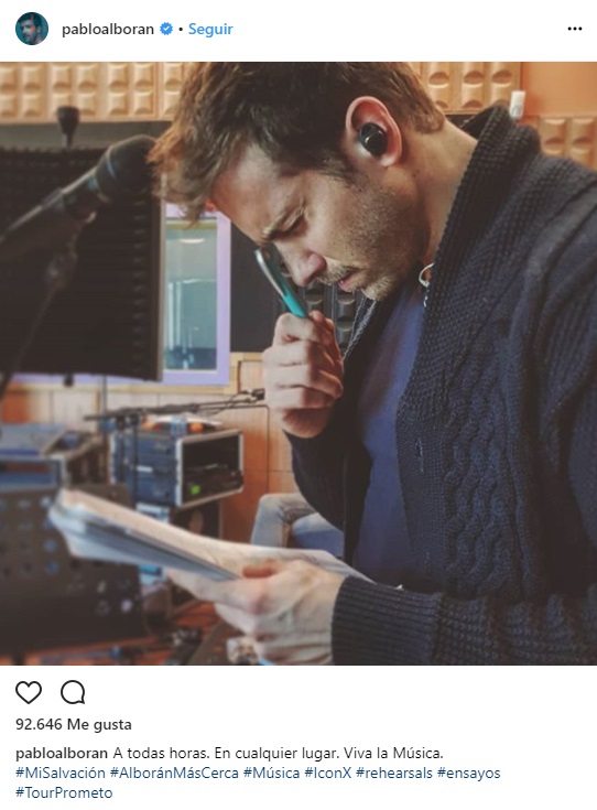 Pablo Alboran ensayos