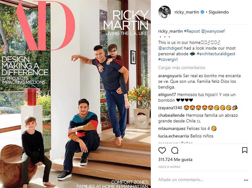 Ricky Martin instagram