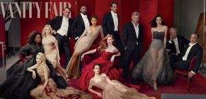 ¿Exceso de Photoshop? Revista "Vanity Fair" recibe críticas por retoques y errores en fotografía de famosos artistas de Hollywood