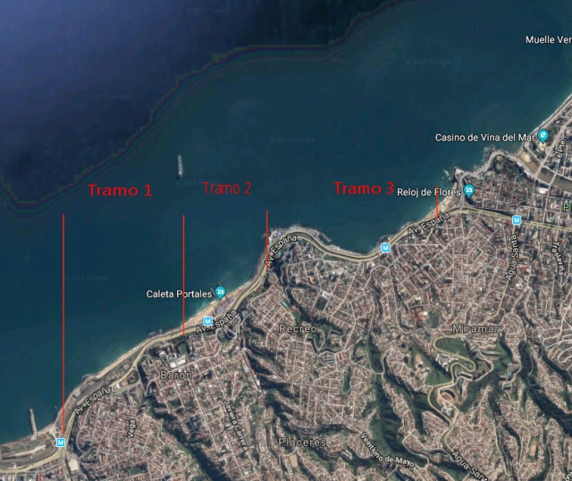 Viña del Mar tramos