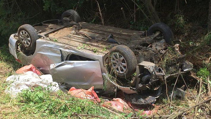 Diputado DC Fuad Chaín sufre violento accidente en Temuco