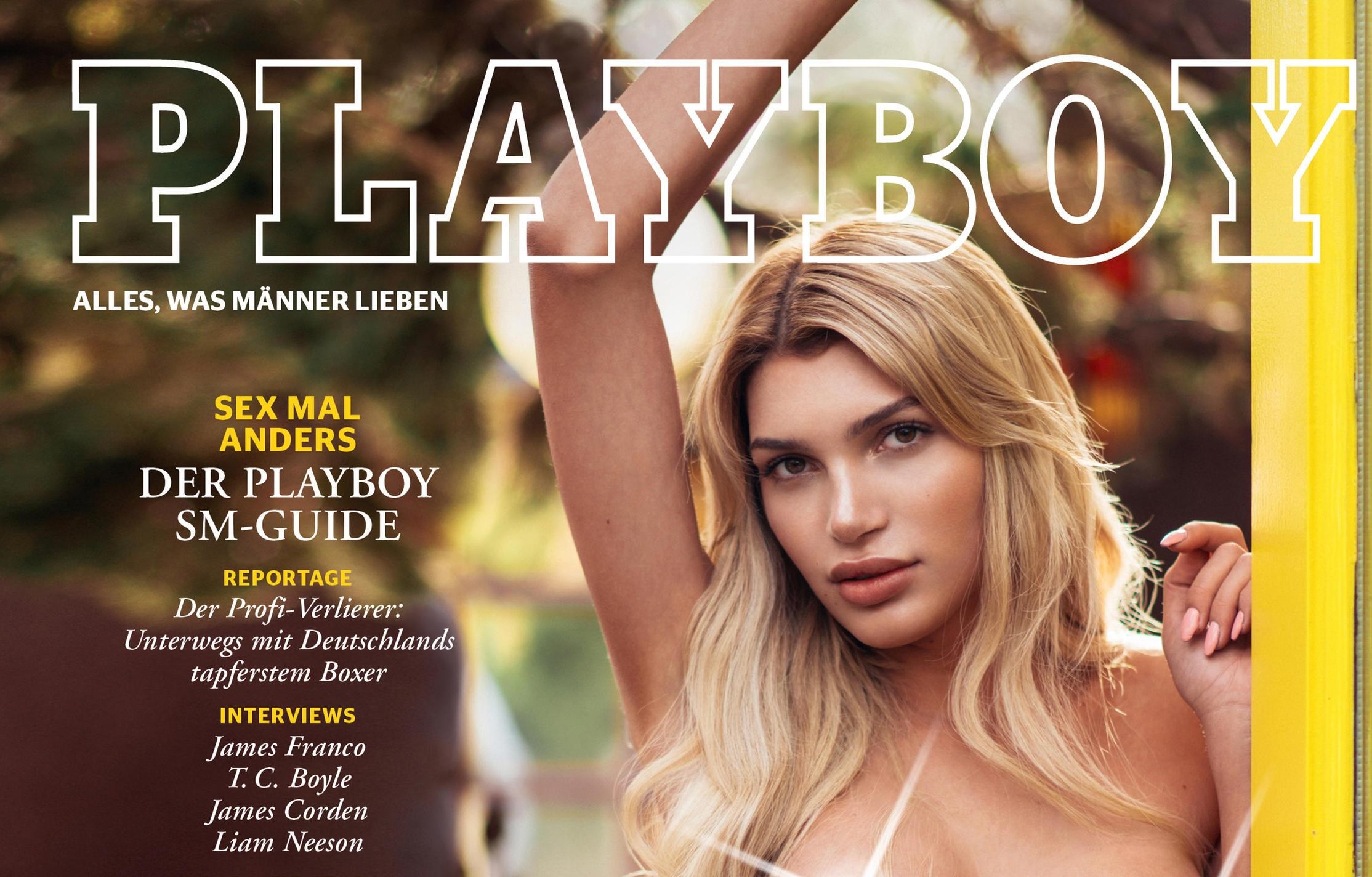 Playboy lanza su primera portada con una mujer transgénero