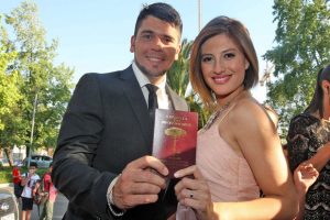 Karen Bejarano celebra los 14 años de matrimonio con Juan Pedro