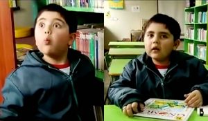 La impresión del "Niño poeta" tras ver al papa